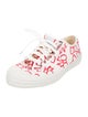 Comme des Garçons Girl Canvas Printed Sneakers