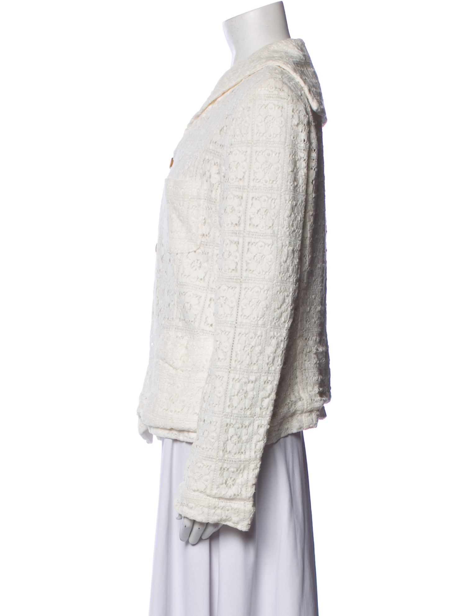 Comme des Garçons Girl Tweed Pattern Blazer