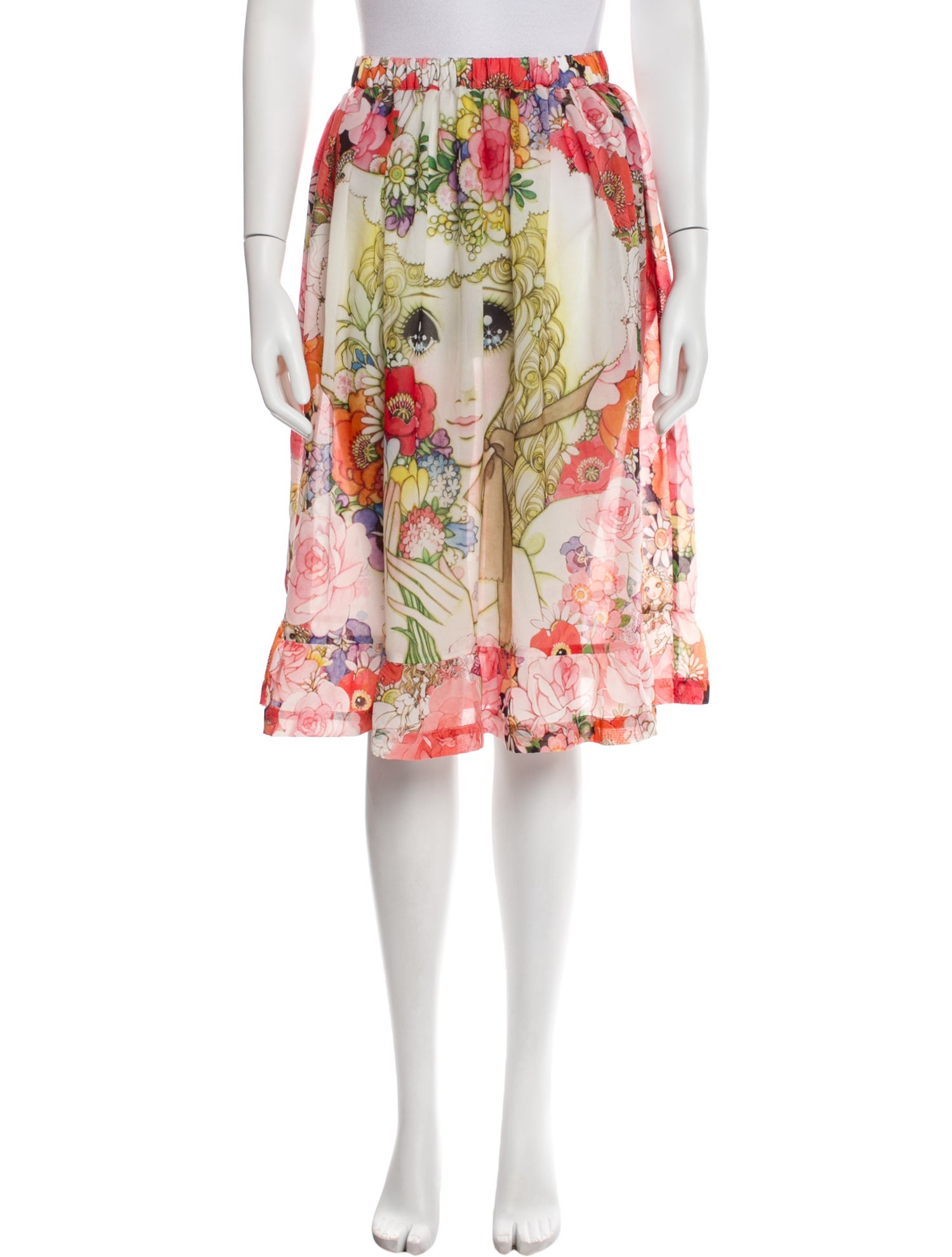 Comme des Garçons Girl 2018 Knee-Length Skirt