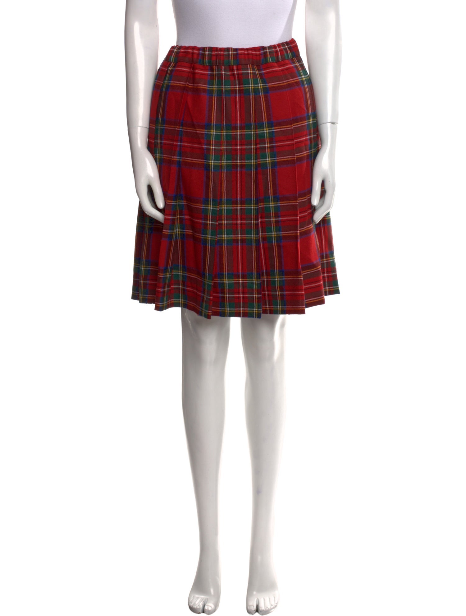 Comme des Garçons Girl Wool Knee-Length Skirt