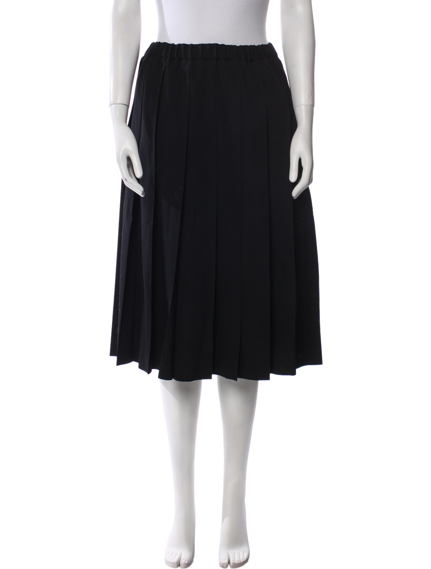 Comme des Garçons Girl Wool Knee-Length Skirt