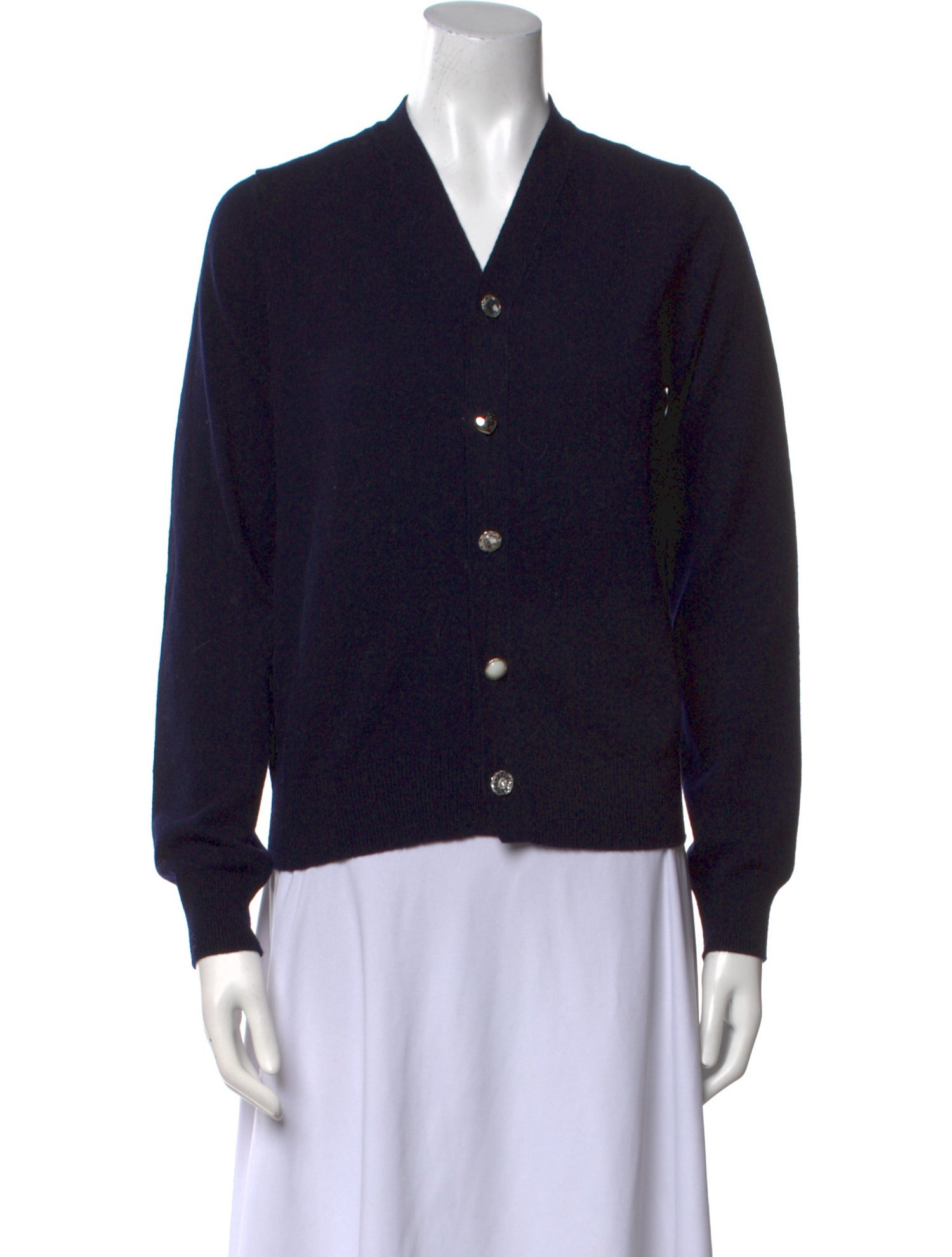 Comme des Garçons Girl Wool V-Neck Sweater