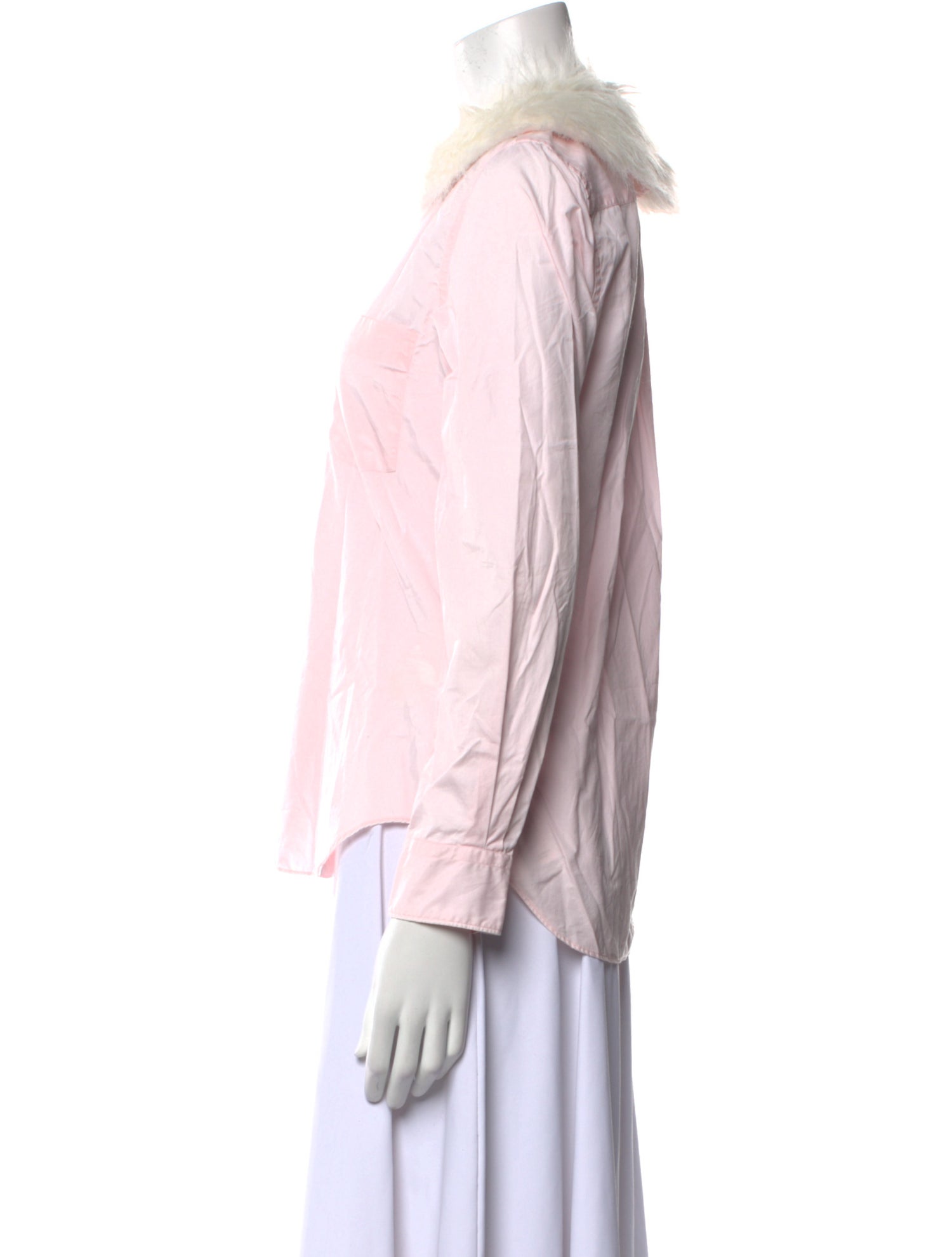 Comme des Garçons Girl Long Sleeve Button-Up Top