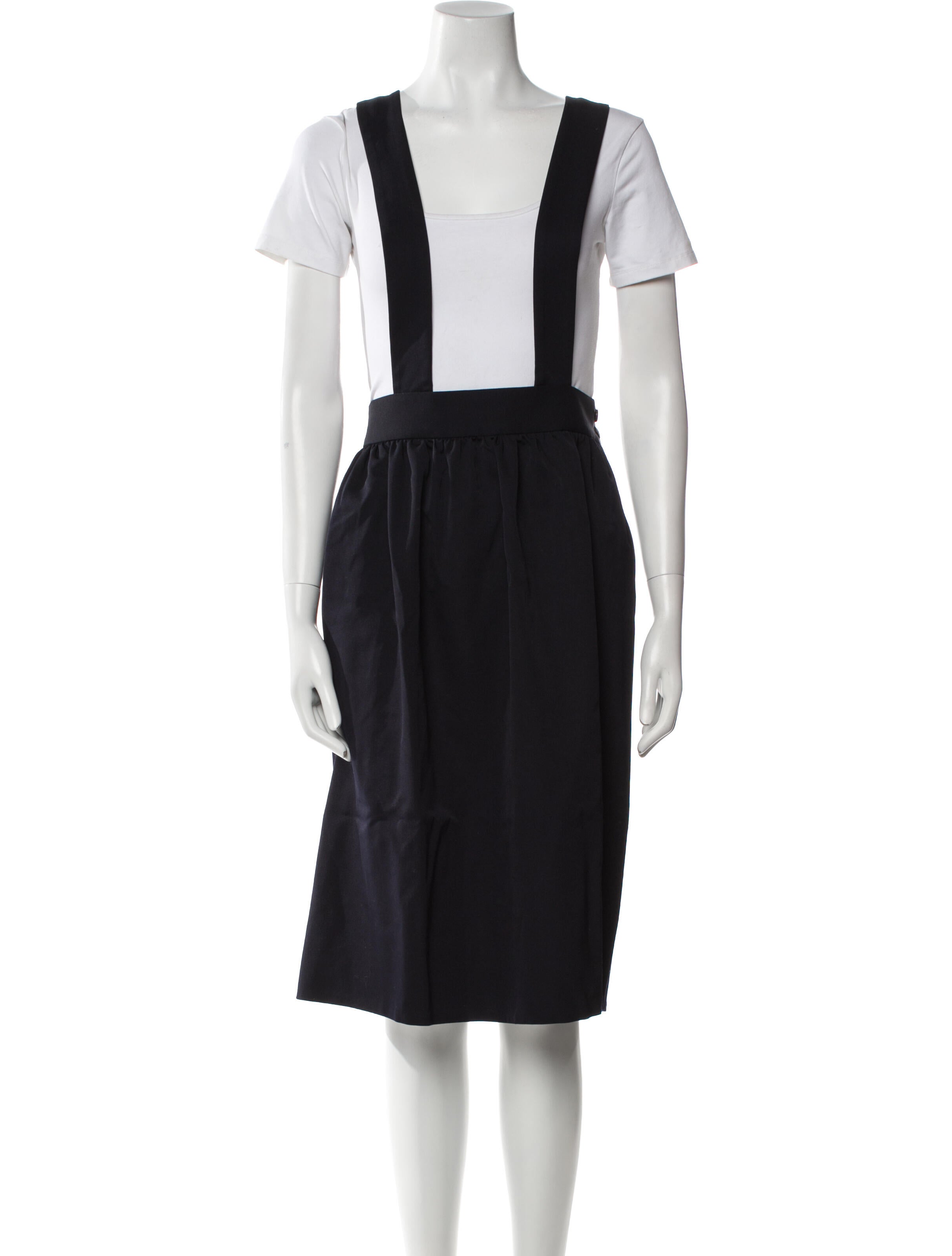 Comme des Garçons Girl Wool Knee-Length Skirt
