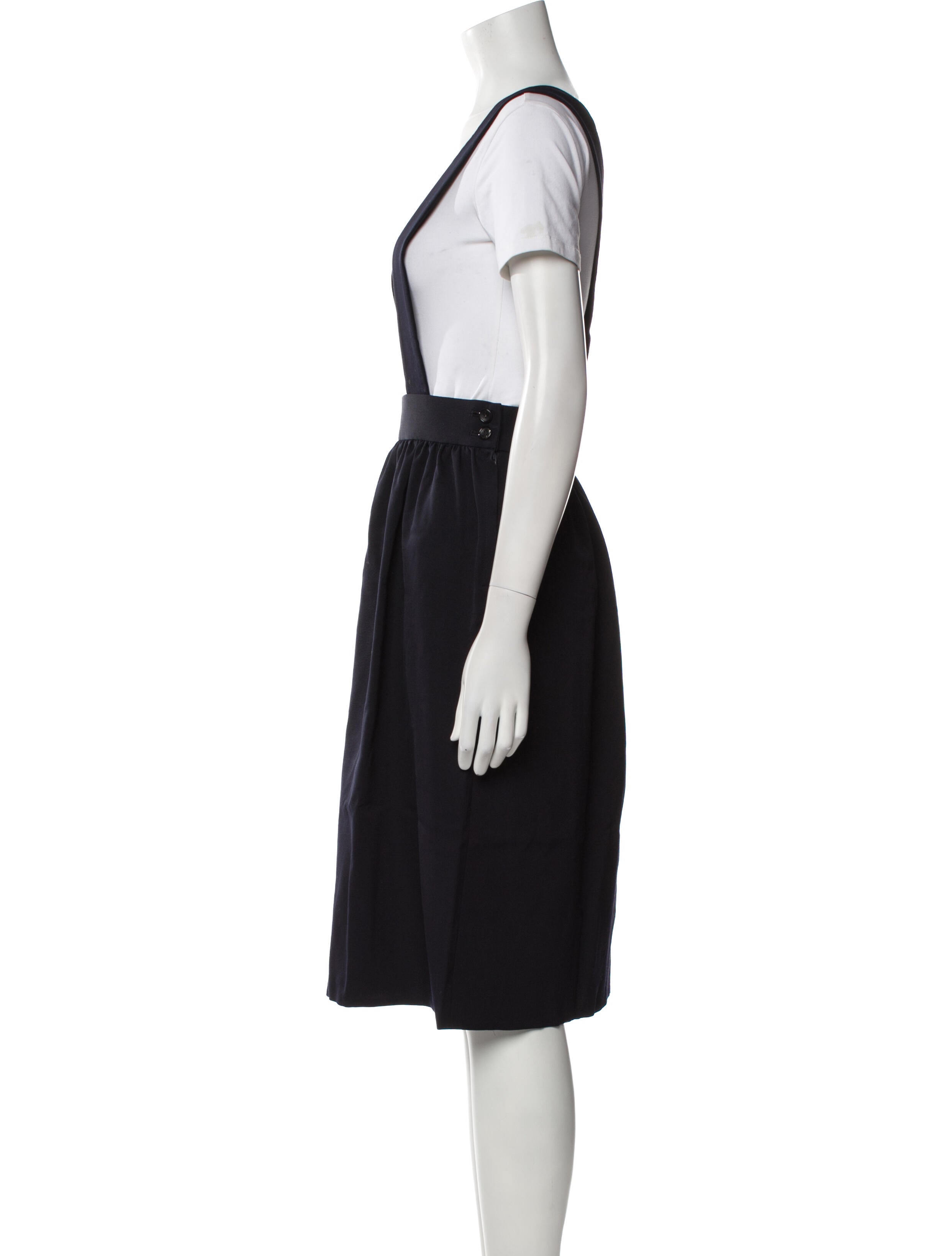 Comme des Garçons Girl Wool Knee-Length Skirt