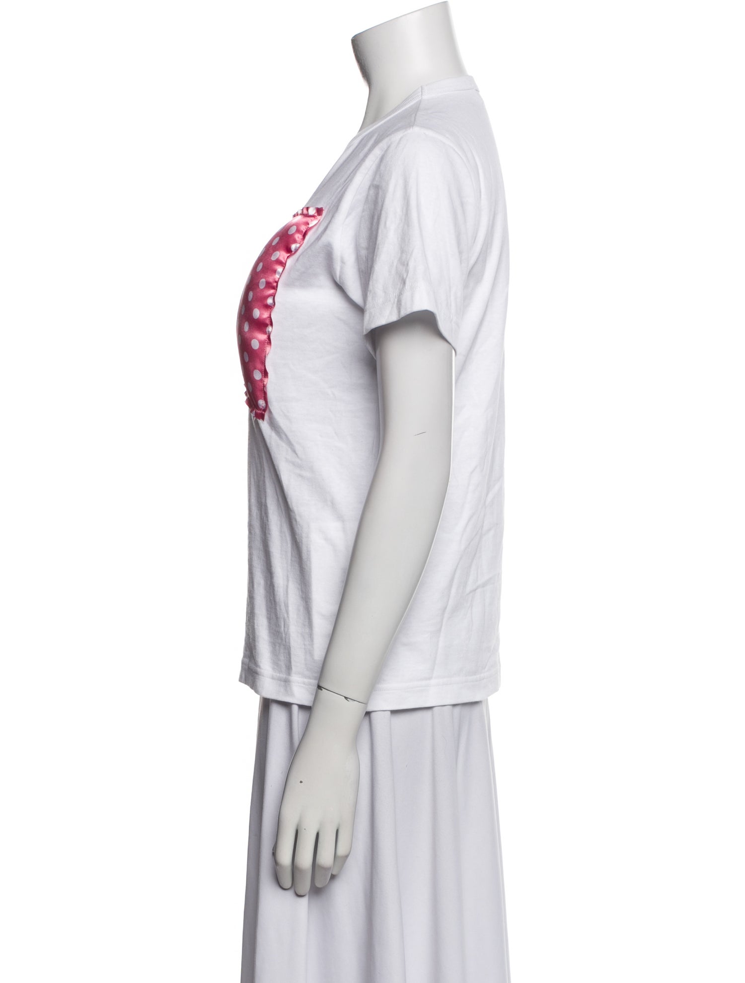 Comme des Garçons Girl Graphic Print Crew Neck T-Shirt