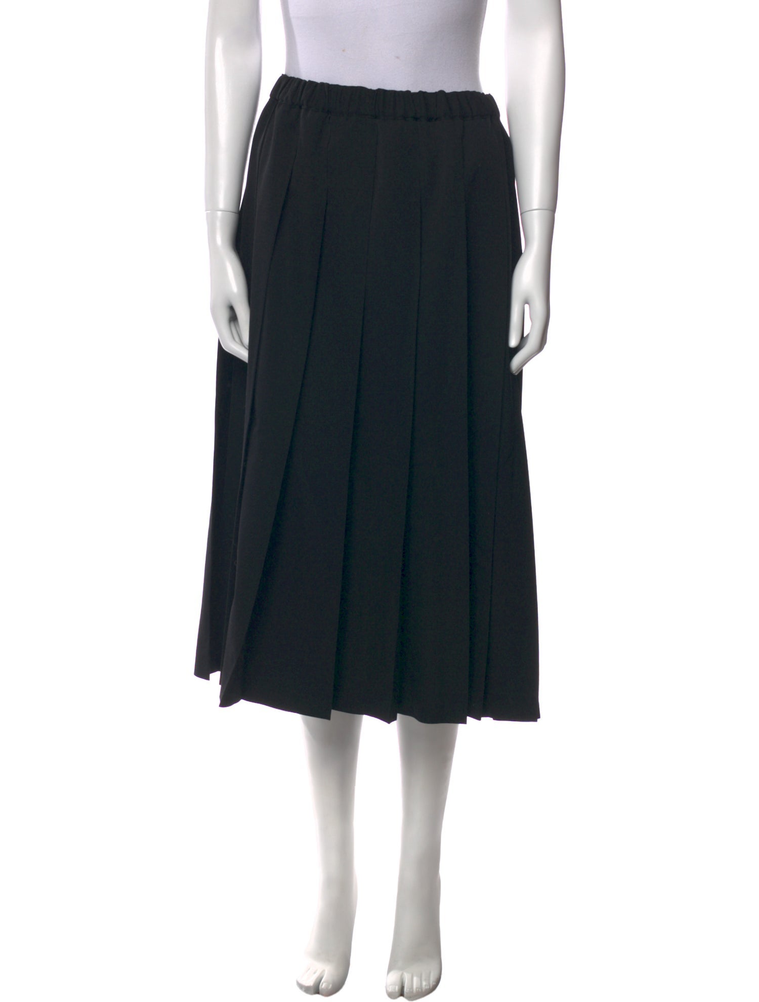 Comme des Garçons Girl Wool Midi Length Skirt