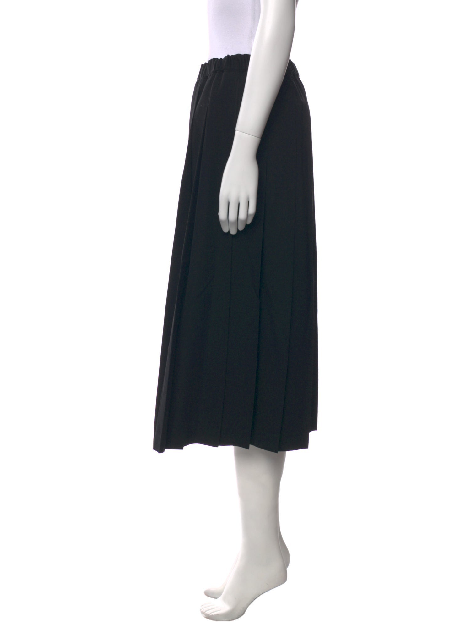 Comme des Garçons Girl Wool Midi Length Skirt
