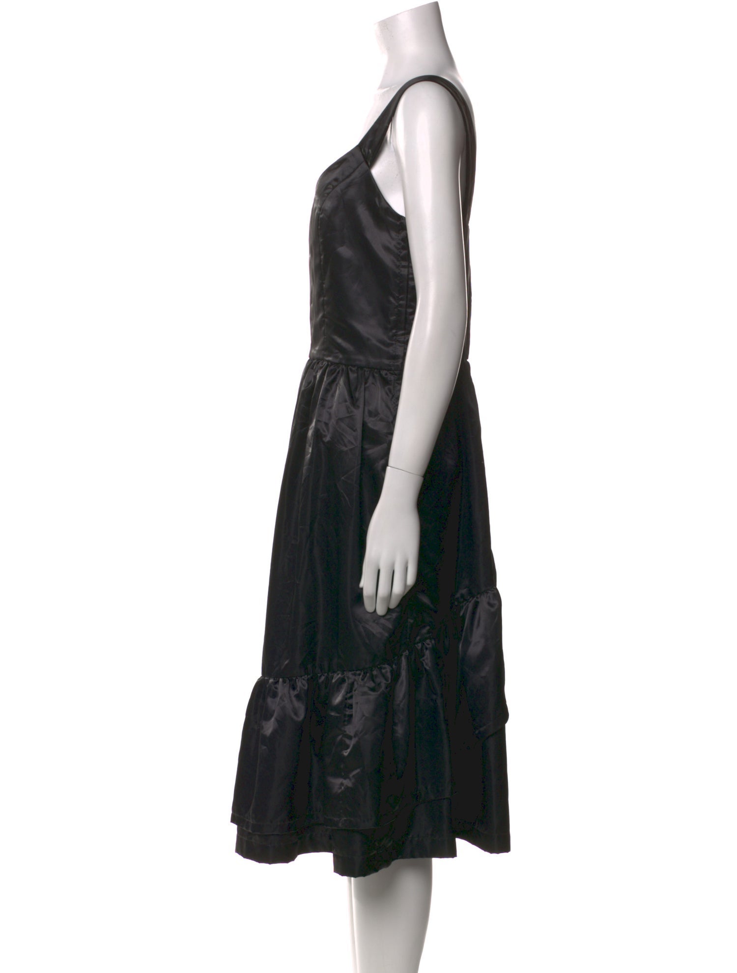 Comme des Garçons Girl V-Neck Midi Length Dress