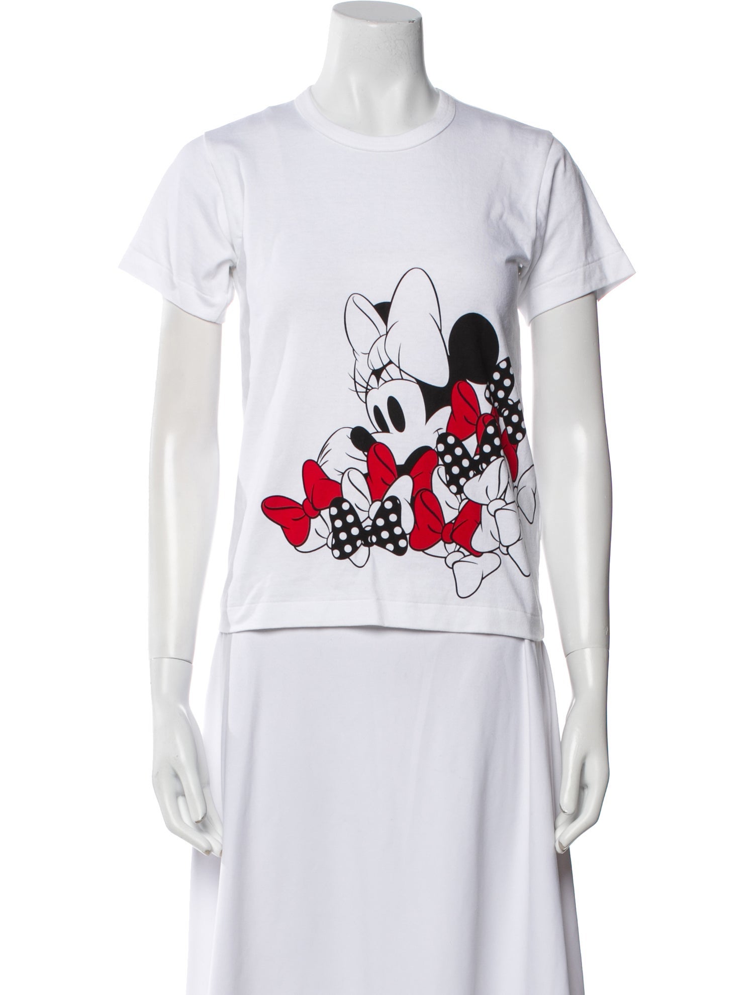 Comme des Garçons Girl Graphic Print Crew Neck T-Shirt