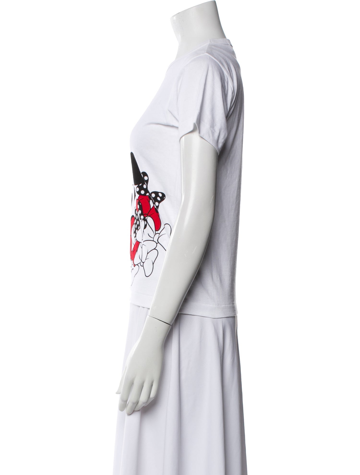 Comme des Garçons Girl Graphic Print Crew Neck T-Shirt