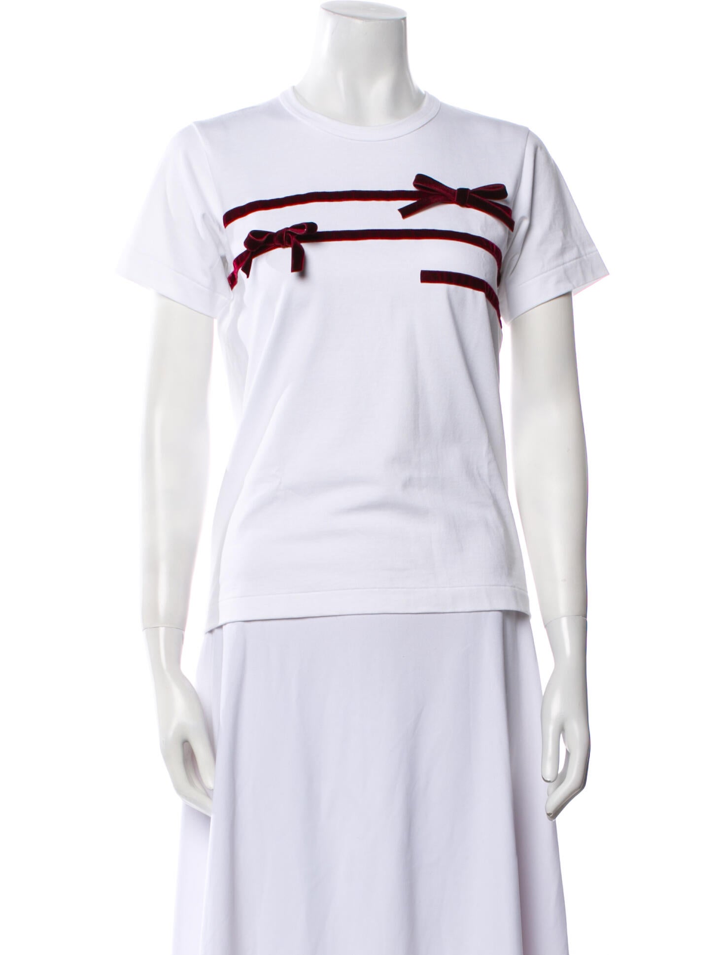 Comme des Garçons Girl Graphic Print Crew Neck T-Shirt w/ Tags