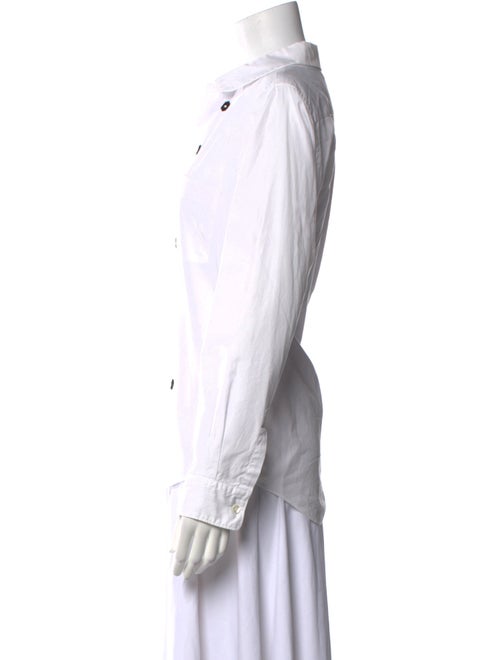 Comme des Garçons Girl Long Sleeve Button-Up Top