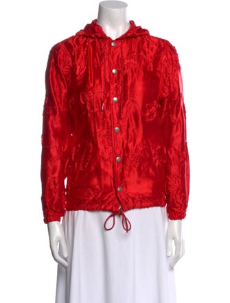 Comme des Garçons Girl Mock Neck Long Sleeve Blouse