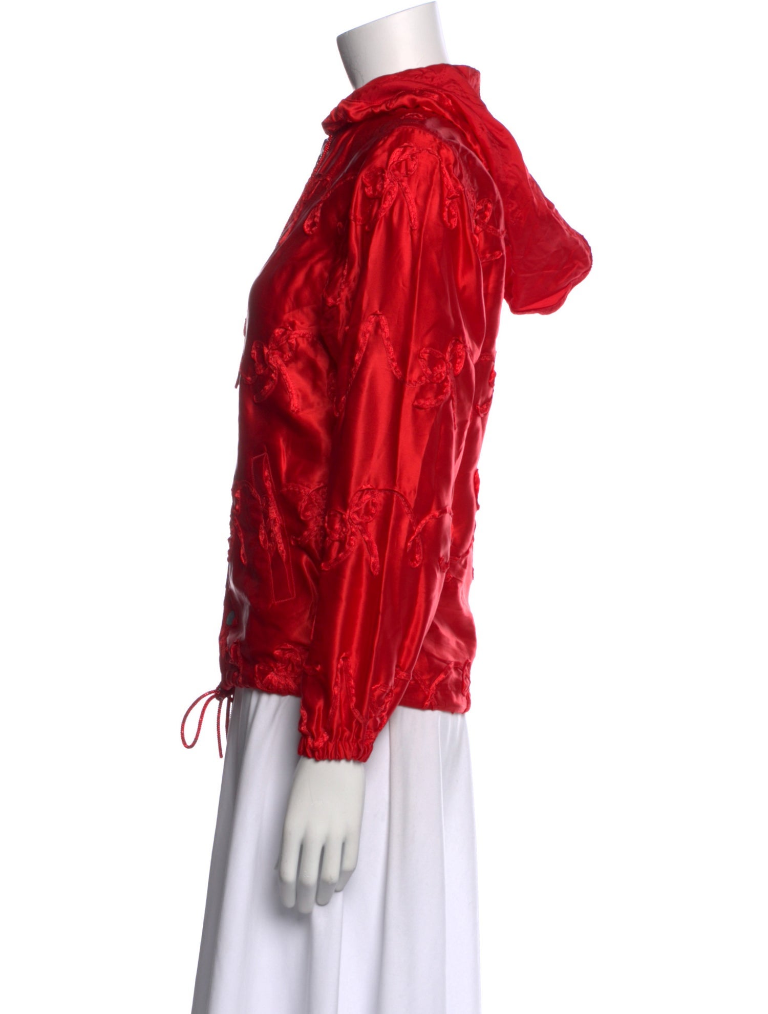 Comme des Garçons Girl Mock Neck Long Sleeve Blouse