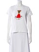 Comme des Garçons Girl Graphic Print Crew Neck T-Shirt