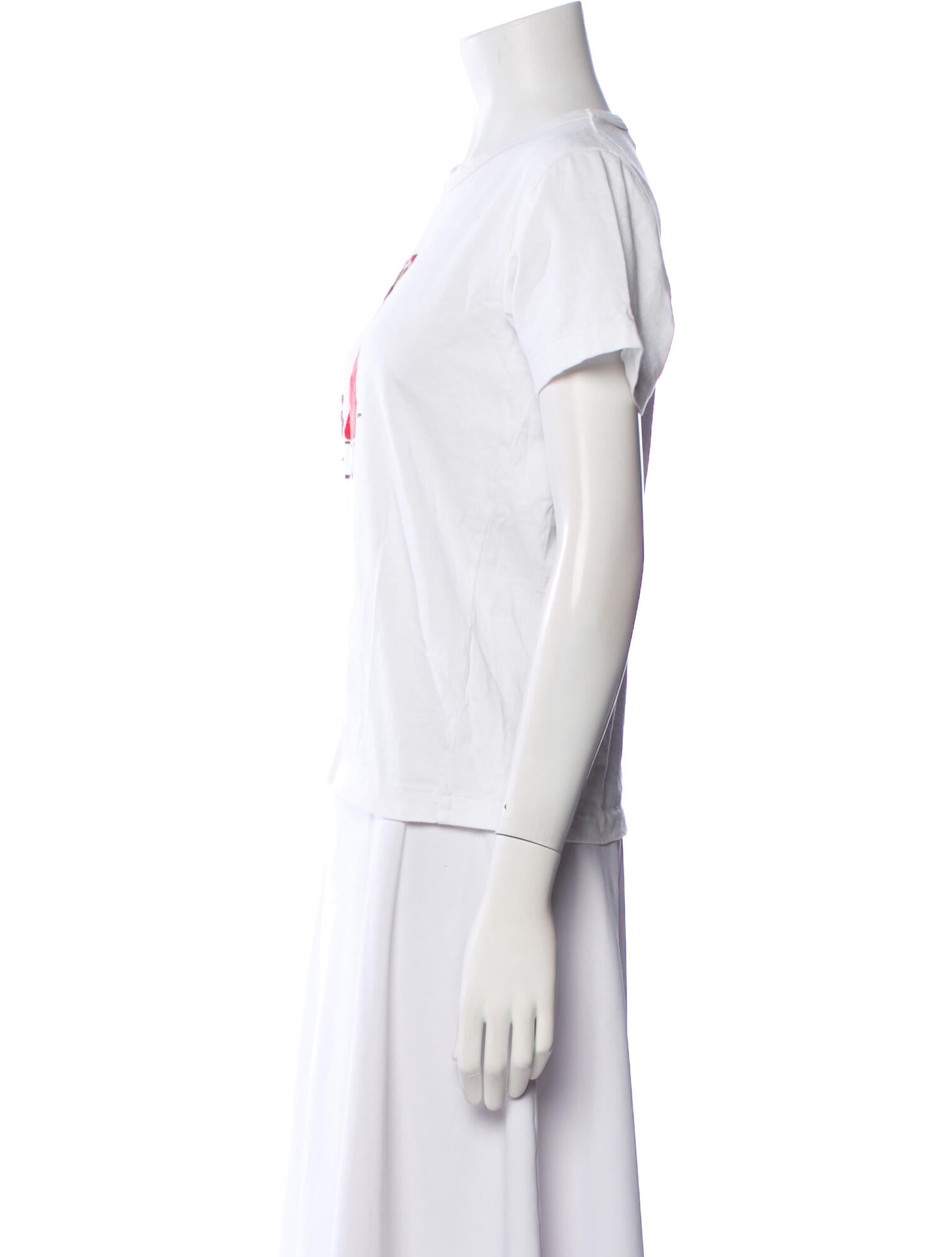 Comme des Garçons Girl Graphic Print Crew Neck T-Shirt