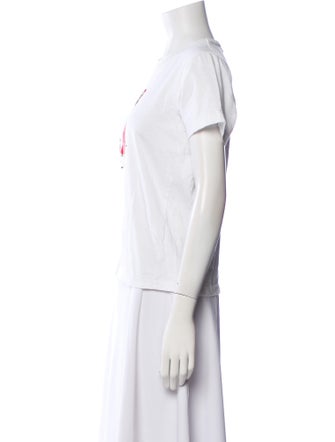 Comme des Garçons Girl Graphic Print Crew Neck T-Shirt