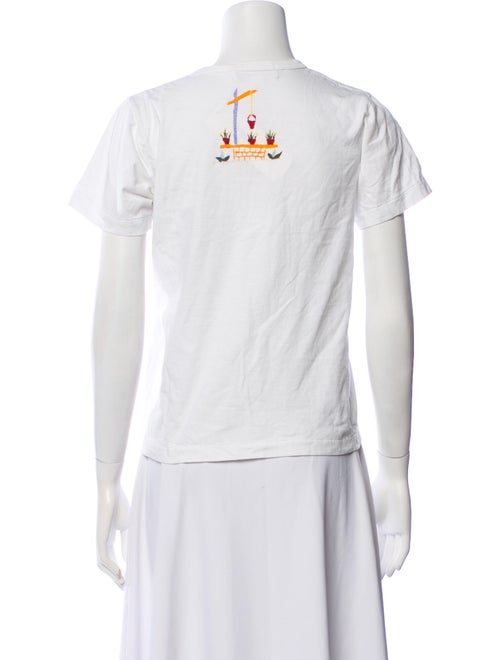 Comme des Garçons Girl Graphic Print Crew Neck T-Shirt