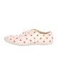 Comme des Garçons Girl Canvas Polka Dot Print Sneakers
