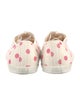 Comme des Garçons Girl Canvas Polka Dot Print Sneakers