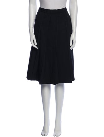 Comme des Garçons Girl Pleated Accents Knee-Length Skirt