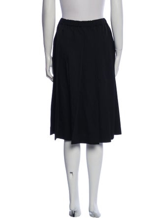 Comme des Garçons Girl Pleated Accents Knee-Length Skirt