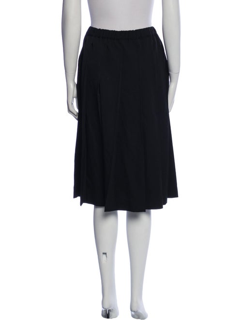 Comme des Garçons Girl Pleated Accents Knee-Length Skirt