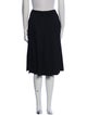 Comme des Garçons Girl Pleated Accents Knee-Length Skirt