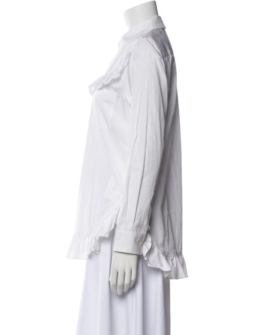 Comme des Garçons Girl Long Sleeve Button-Up Top