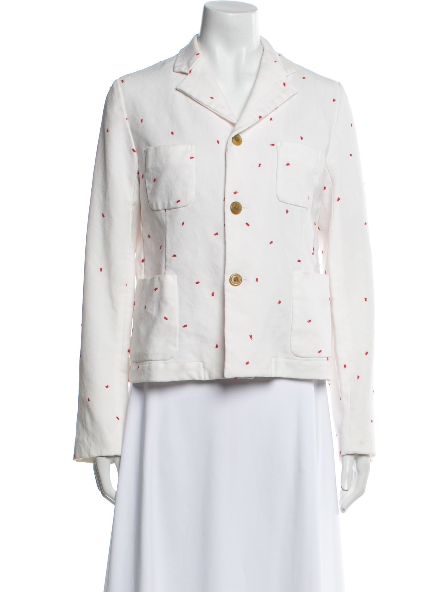 Comme des Garçons Girl Polka Dot Print Blazer