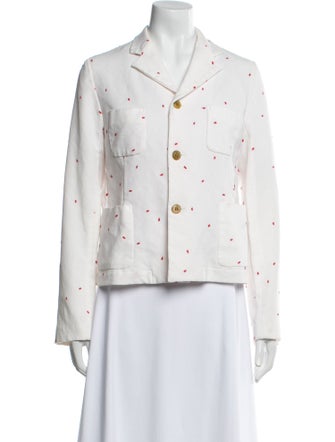 Comme des Garçons Girl Polka Dot Print Blazer