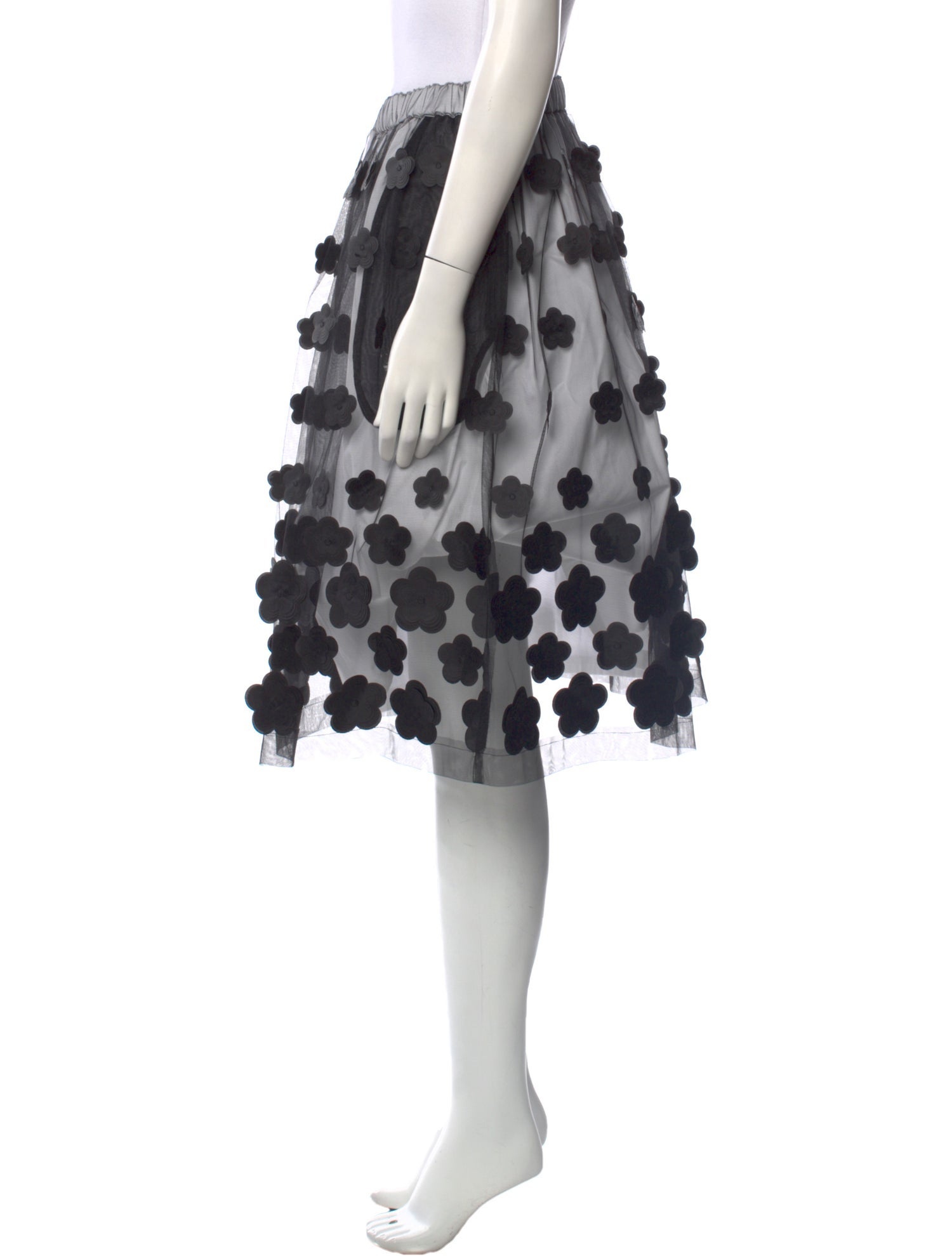 Comme des Garçons Girl Printed Knee-Length Skirt w/ Tags