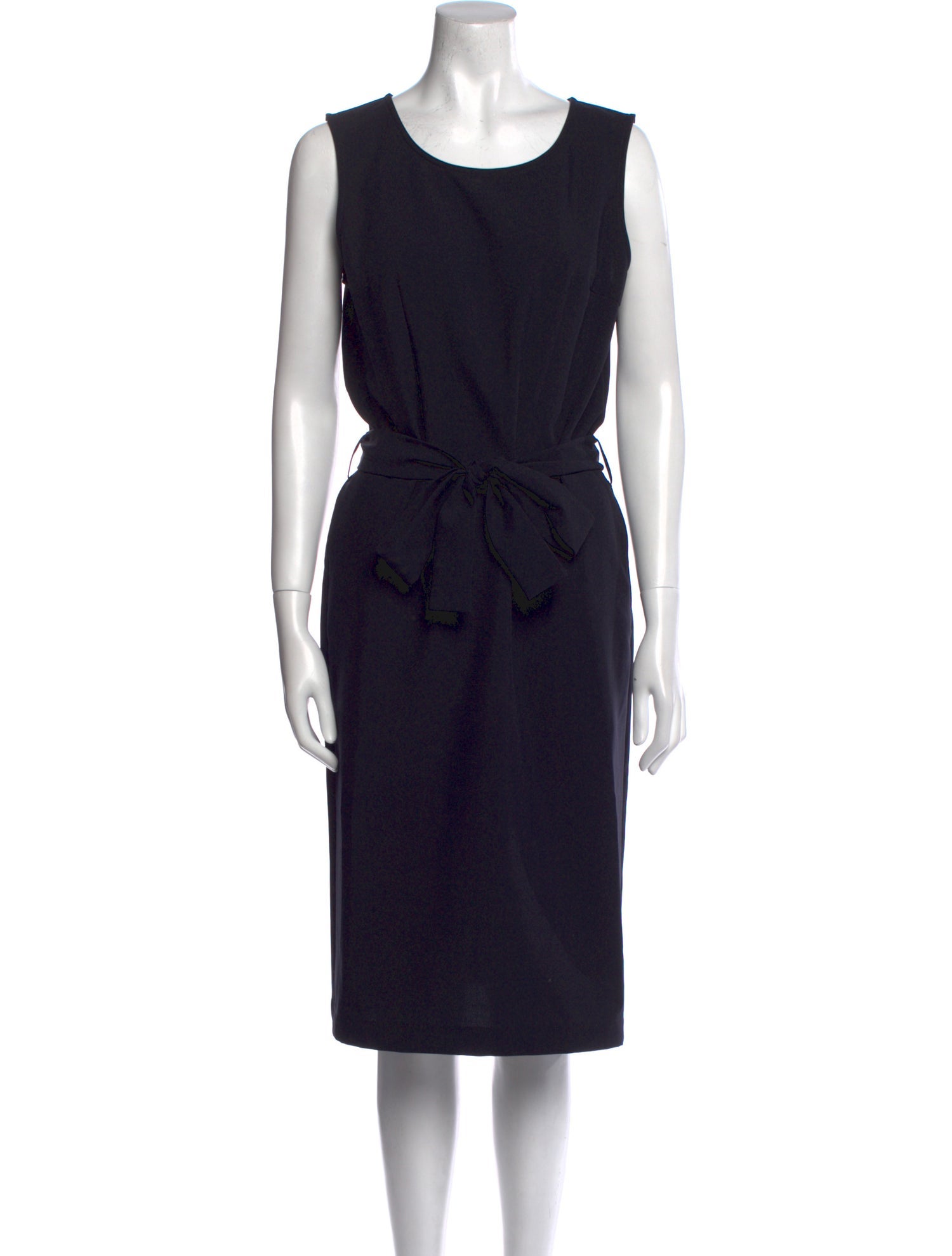 Comme des Garçons Girl Scoop Neck Midi Length Dress