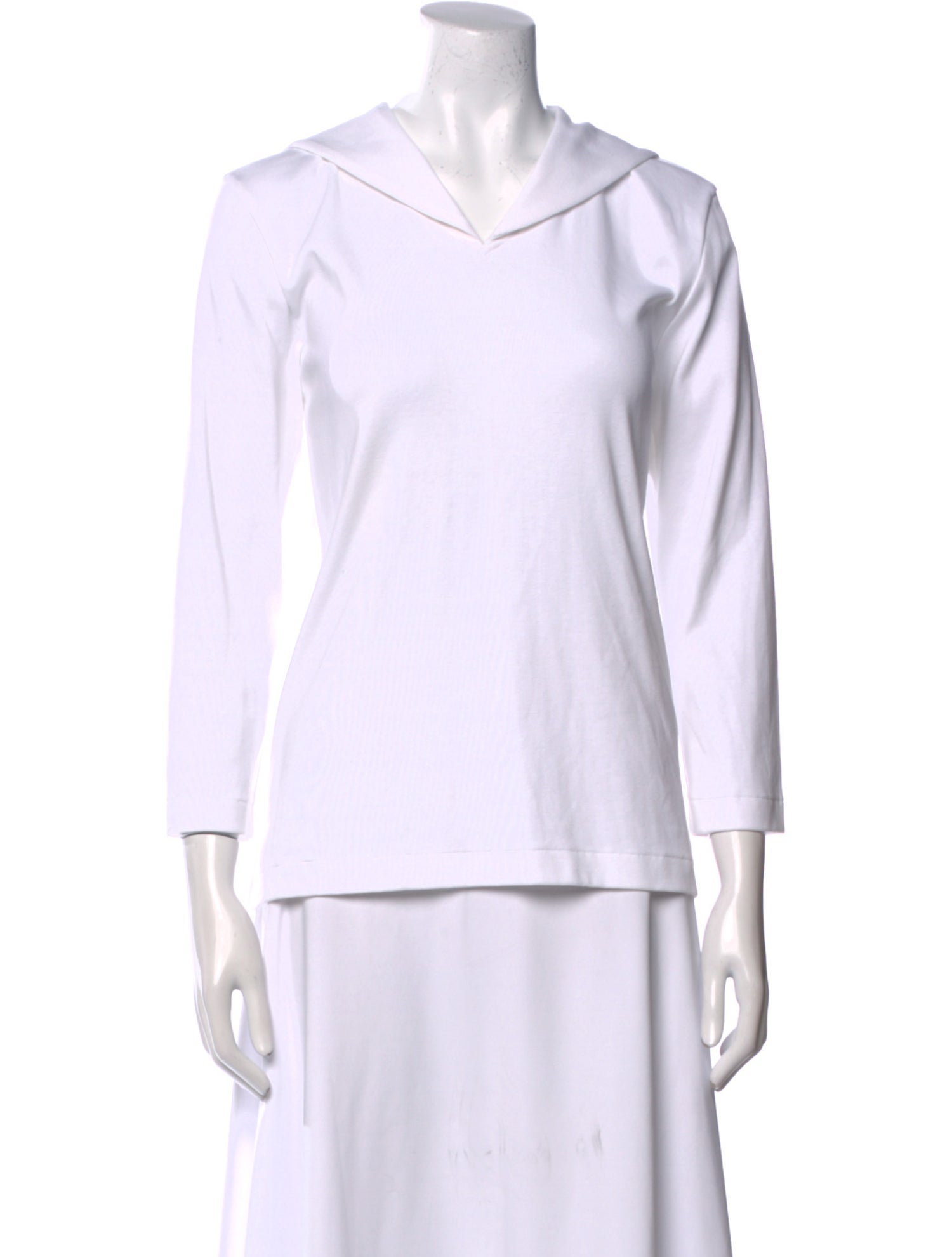 Comme des Garçons Girl Cowl Neck Three-Quarter Sleeve Top w/ Tags