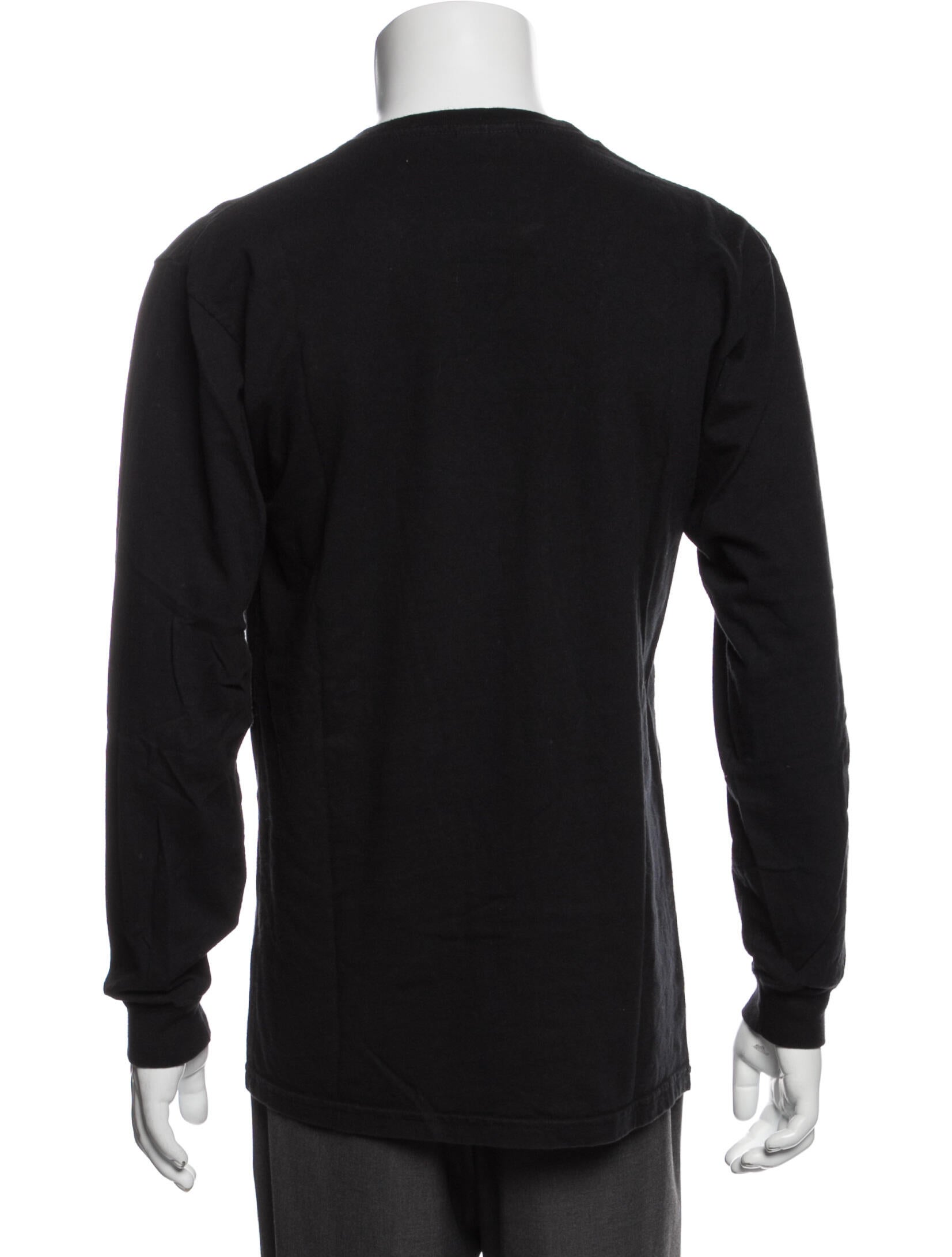 Comme des Garçons SHIRT x Supreme 2015 Long Sleeve T-Shirt - Black