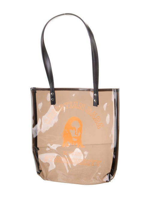 Christian Dada Leather Tote Bag