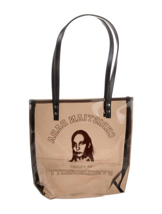 Christian Dada Leather Tote Bag