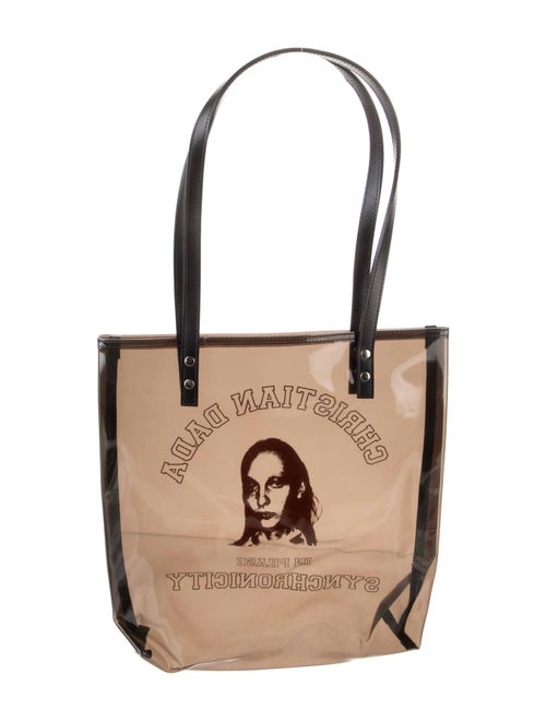 Christian Dada Leather Tote Bag