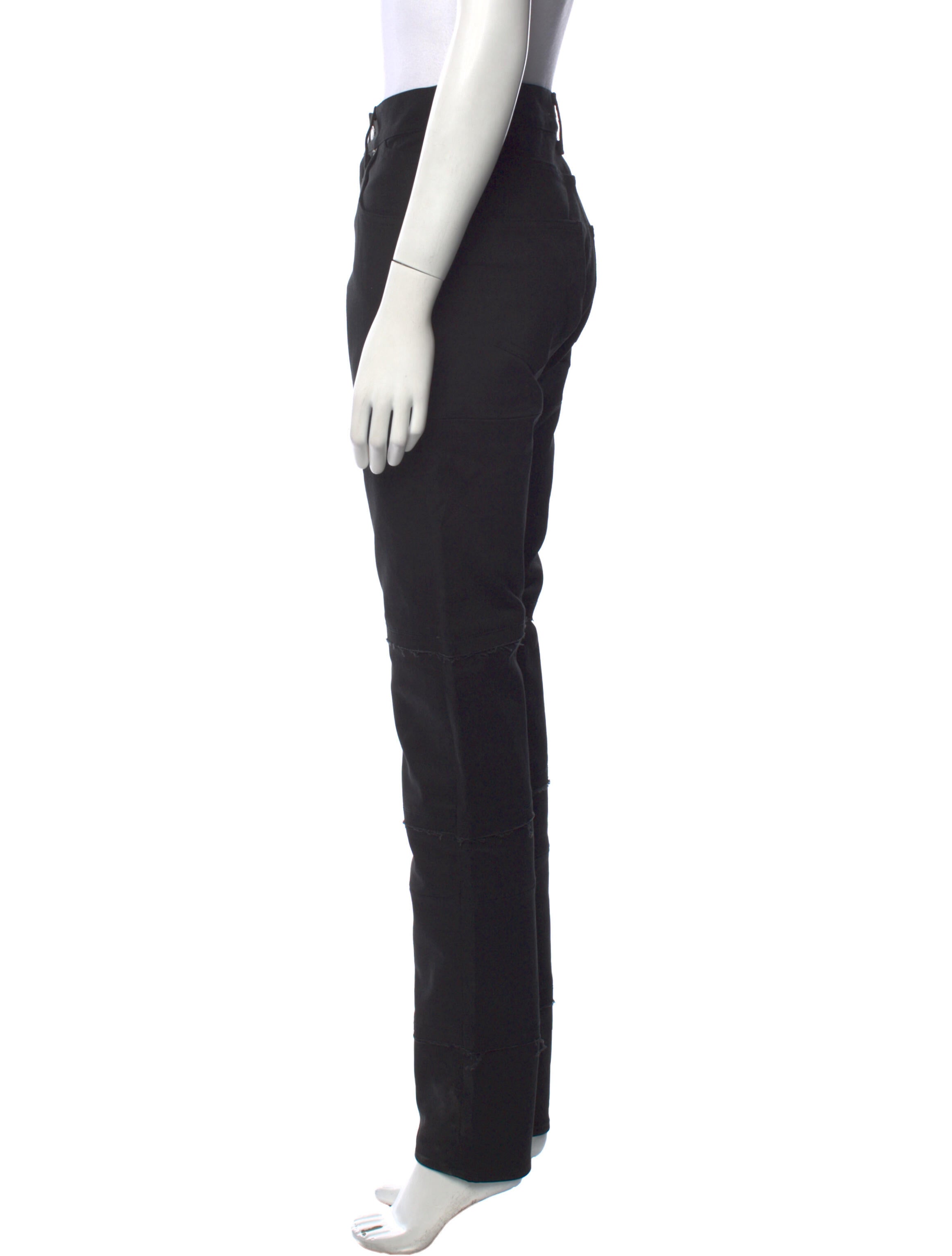 Christian Dada High-Rise Straight Leg Jeans
