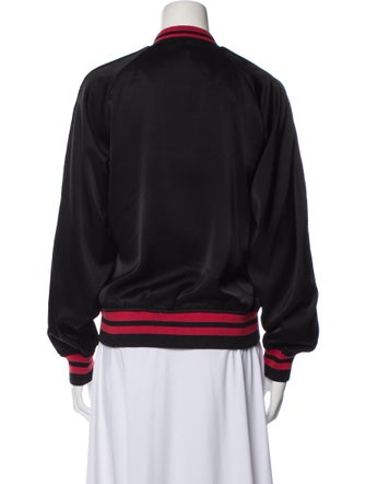 Christian Dada Floral Print Bomber Jacket