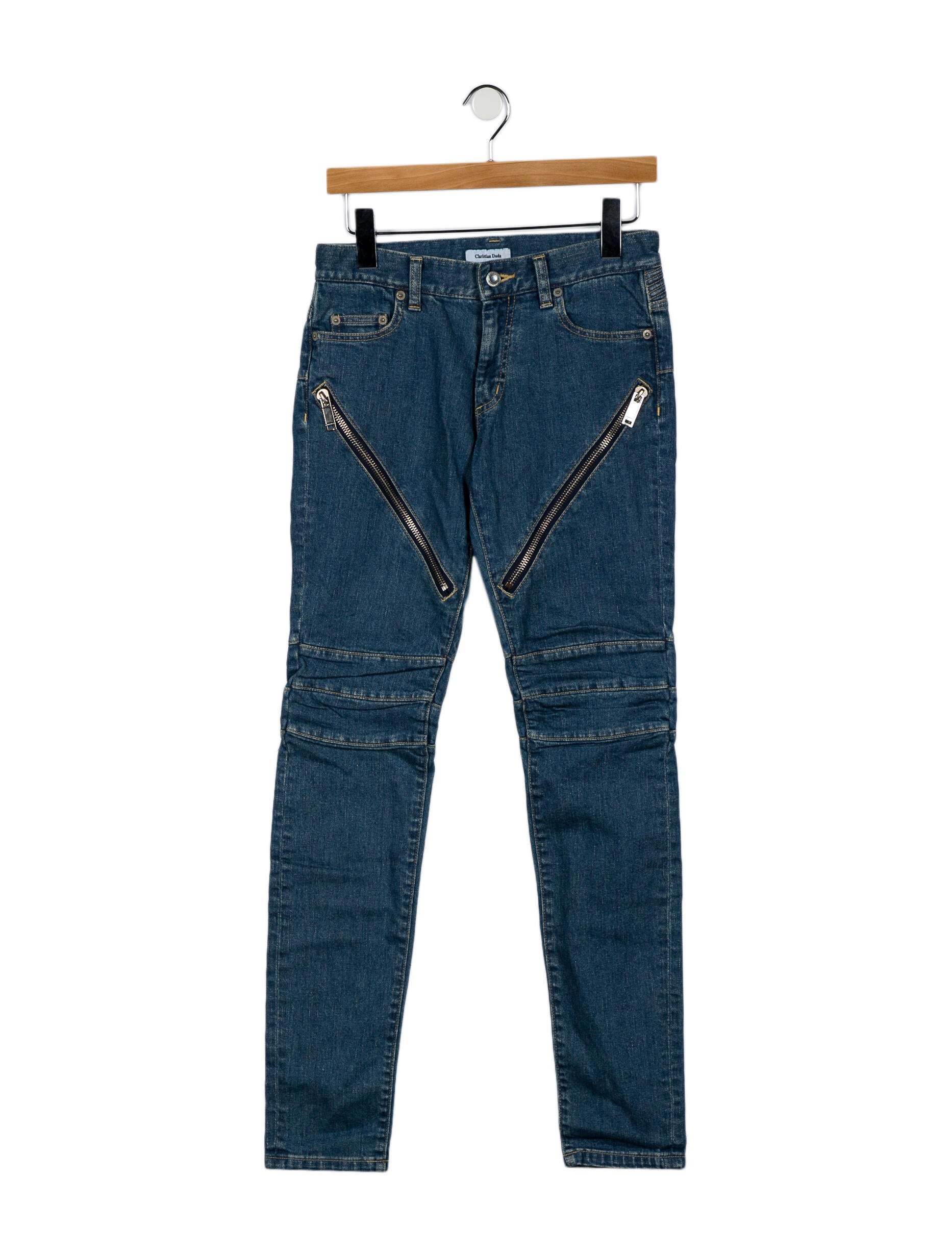 Christian Dada Mid-Rise Skinny Leg Jeans