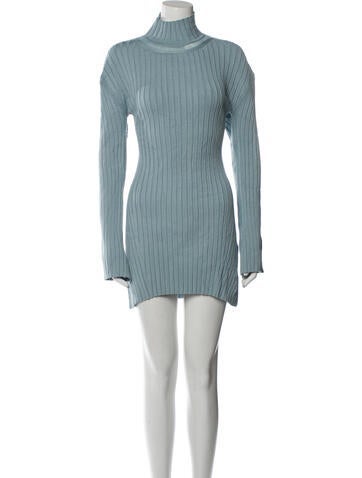 Christian Dada Dresses Turtleneck Mini Dress M