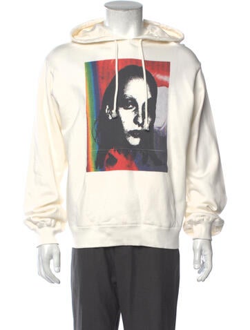 Christian Dada Sweatshirts & Hoodies Graphic Print Crew Neck Hoodie XS