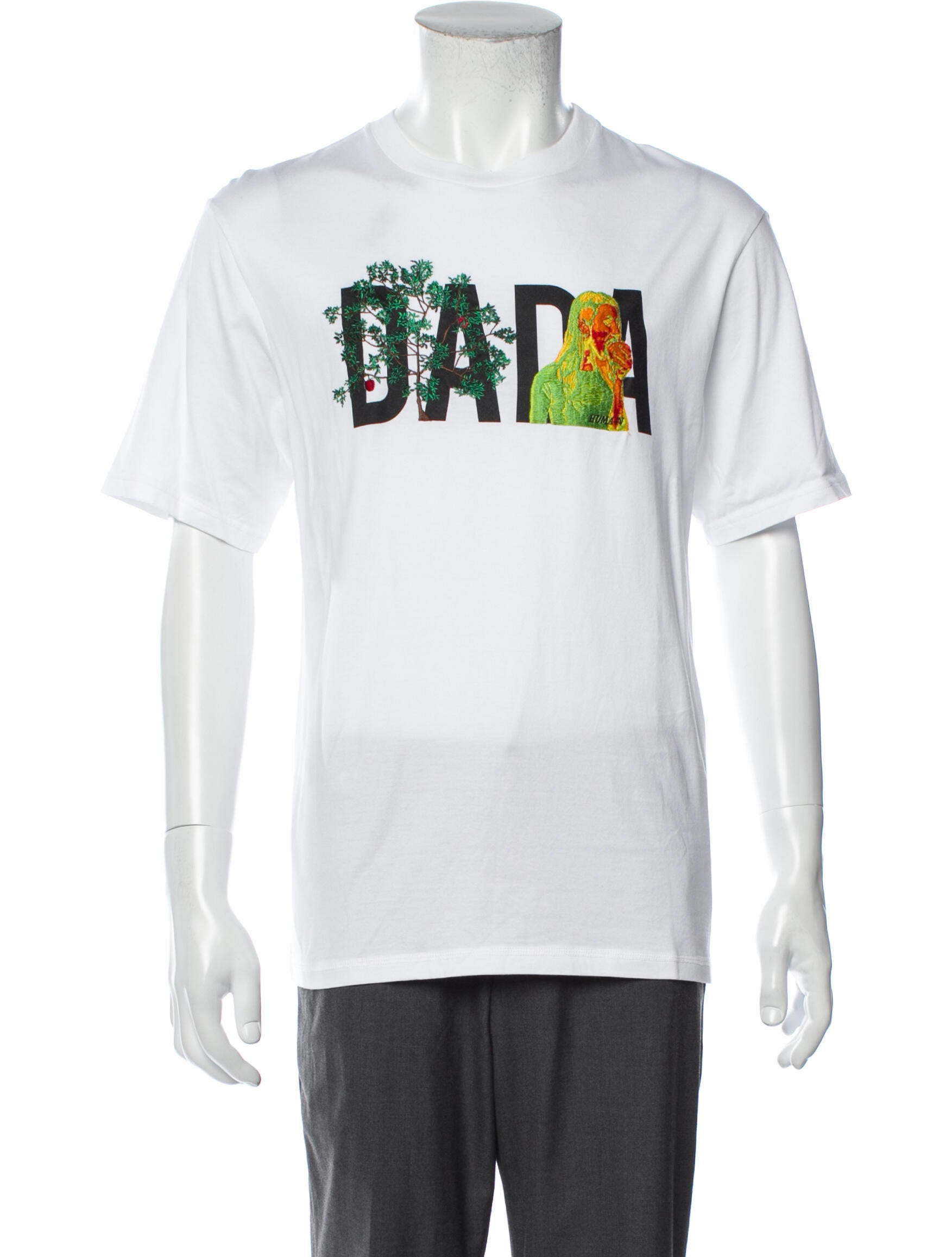 Christian Dada Graphic Print Crew Neck T-Shirt w/ Tags