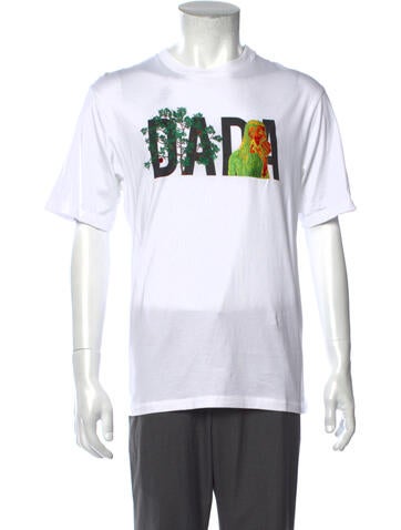 Christian Dada T-Shirts Graphic Print Crew Neck T-Shirt XS