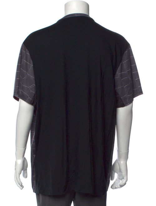 Christian Dada Printed V-Neck T-Shirt