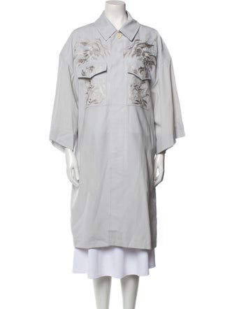 Christian Dada Printed Coat