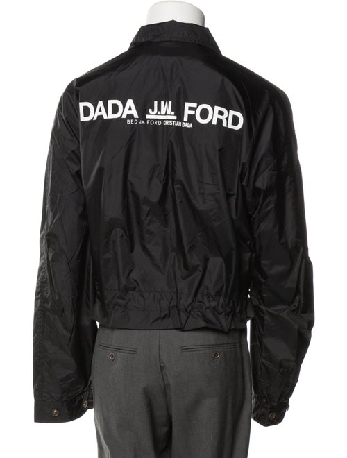 Christian Dada Graphic Print Windbreaker