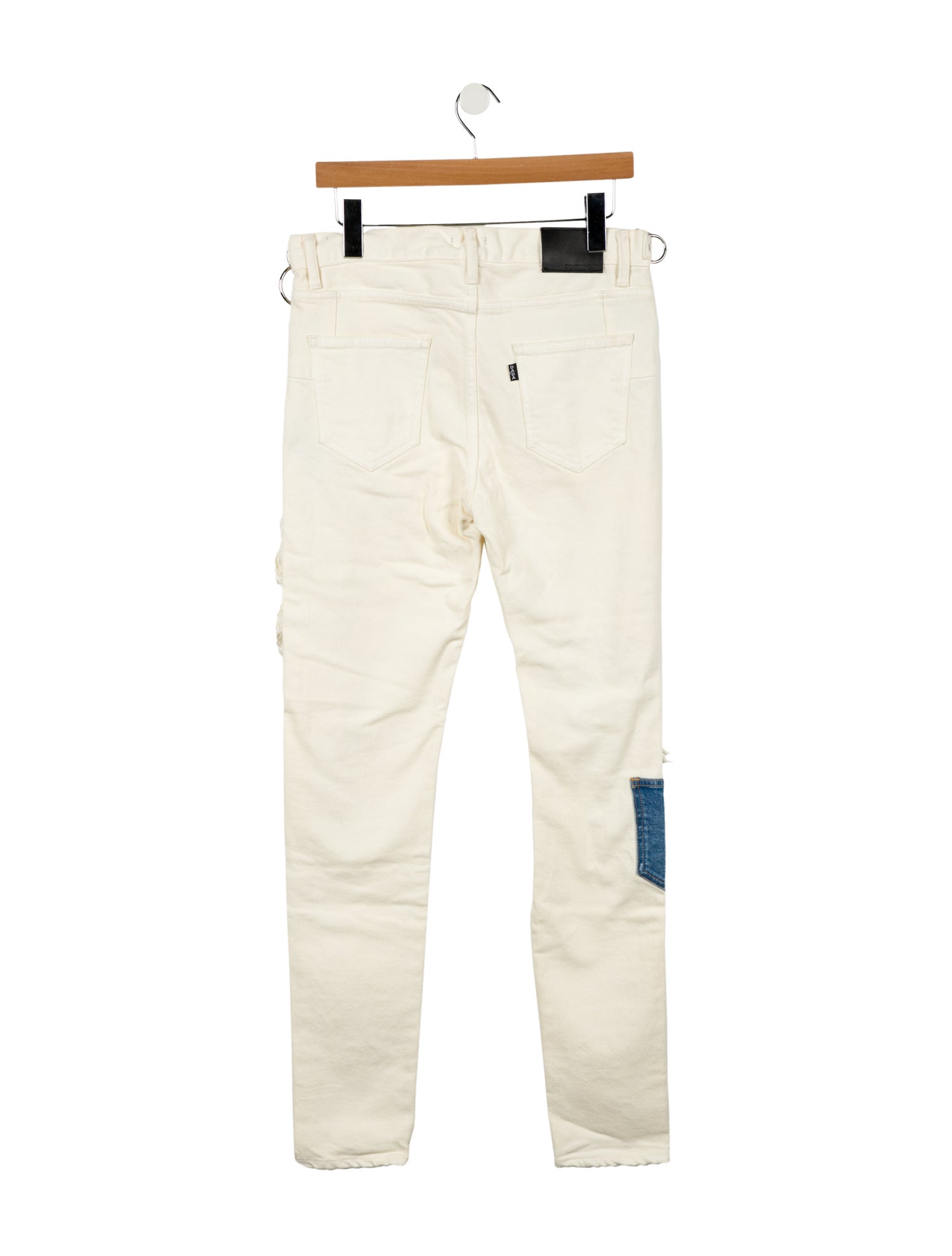 Christian Dada High-Rise Straight Leg Jeans